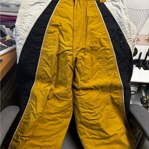 Rusty Yellow and Black Men's Joggers